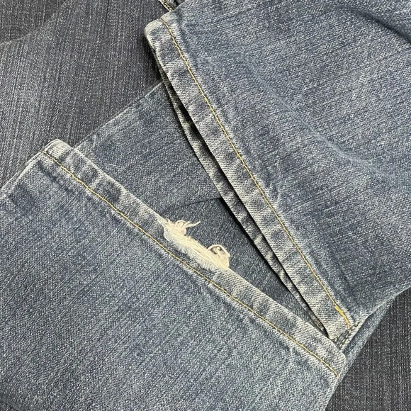 Carhartt Straight Leg Traditional Fit Jeans Size 36x30 101496 420 Blue Denim - Picture 7 of 7